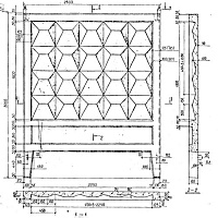 Плита забора ПО-2-2,5 (2500х180х3000) от ССК г.Самара