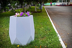 Вазон для цветов «Тетра H» от ССК г.Самара